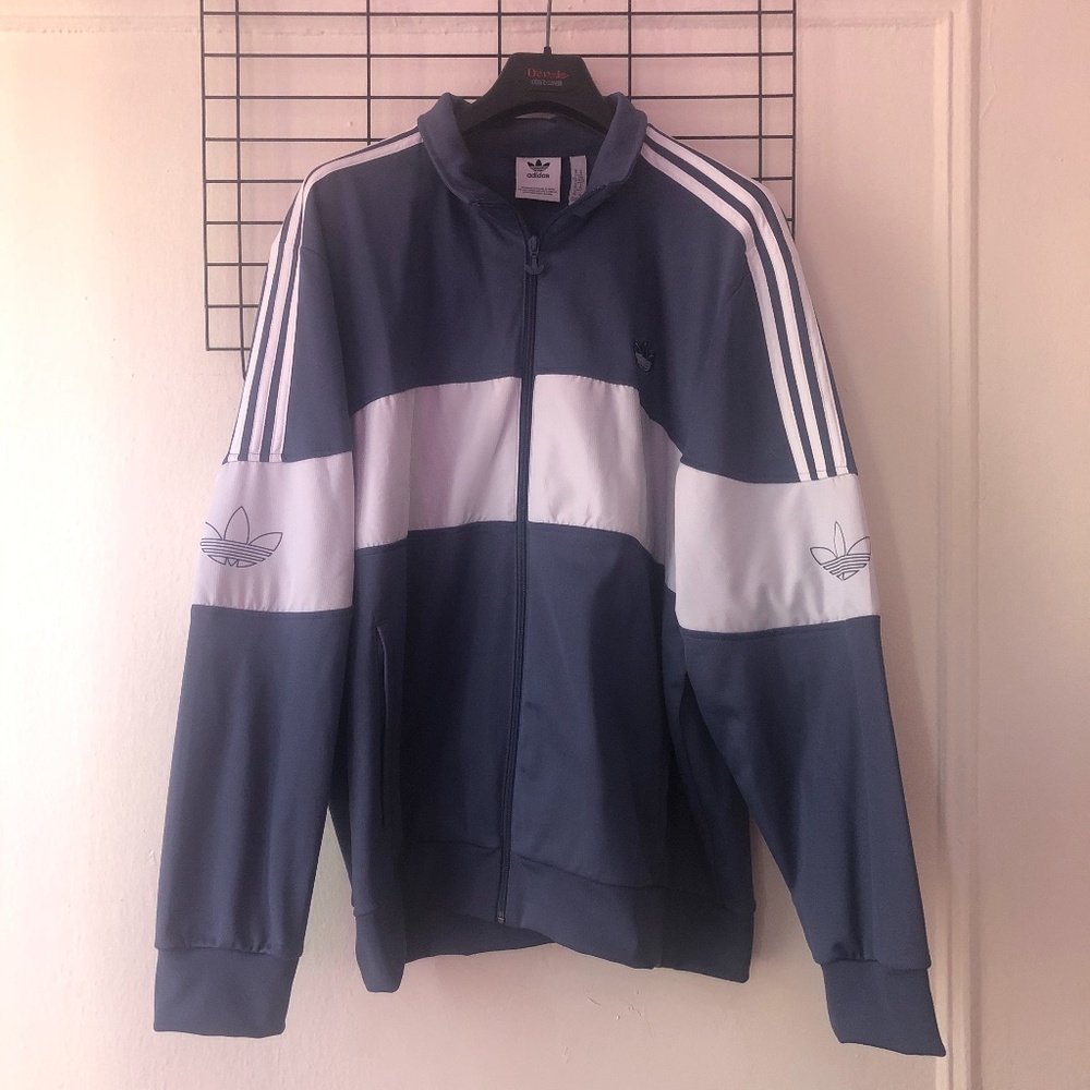Adidas retro track jacket Xl, NEW